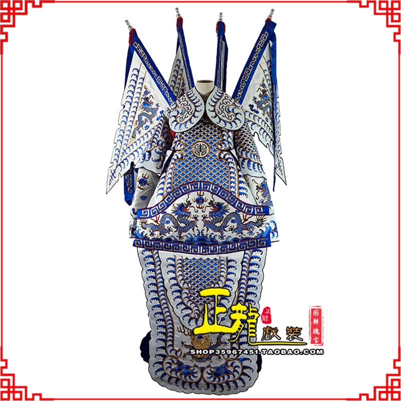 嵩明武生武将大靠祥龙勾金